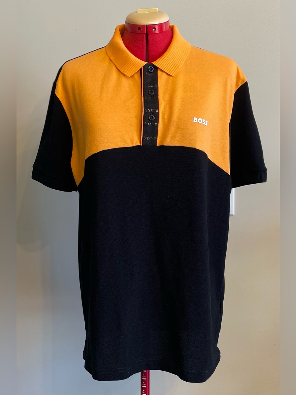 Hugo Boss - all cotton polo shirt Size Large